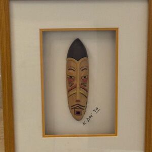 Handcrafted Tribal Mask Wall Art